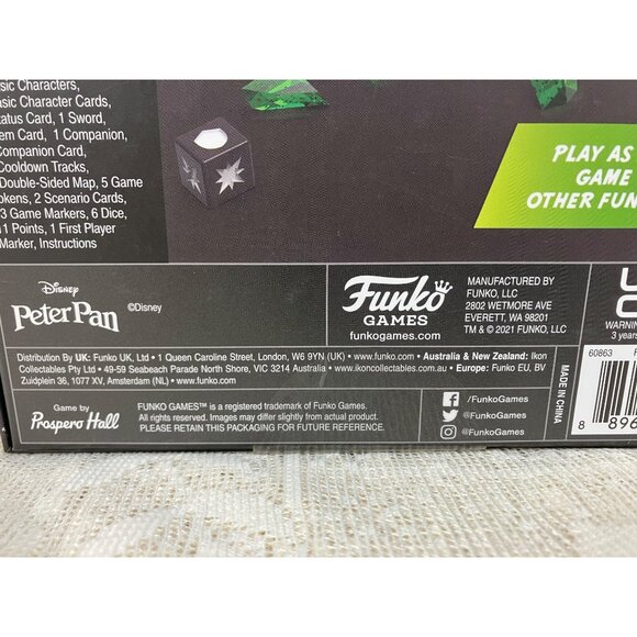 Peter Pan 100 Funkoverse Strategy Game 2-Pack Chase Brand New - Picture 9 of 11